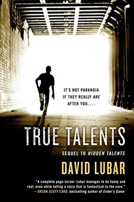Book cover for "True Talents" by David Lubar