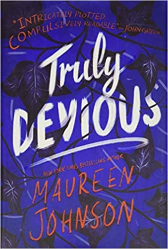 Book cover for "Truly Devious" by Maureen Johnson