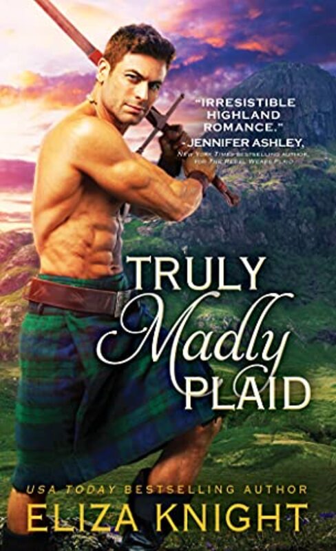 Book cover for "Truly Madly Plaid" by Eliza Knight