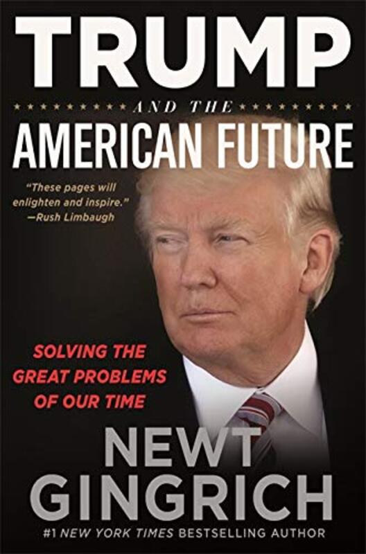 Book cover for "Trump and the American Future"