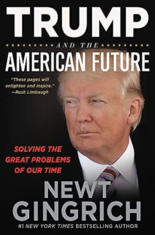 Book cover for "Trump and the American Future"