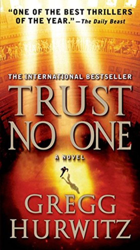 Book cover for "Trust No One" by Gregg Hurwitz