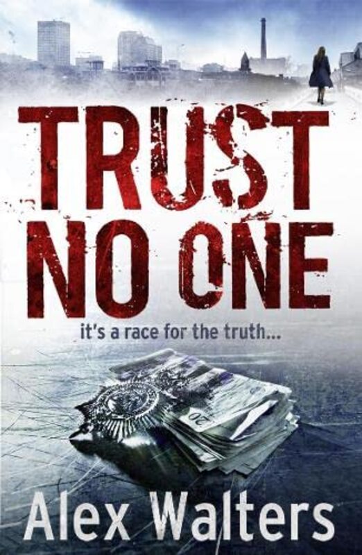 Book cover for "Trust No One" by Alex Walters