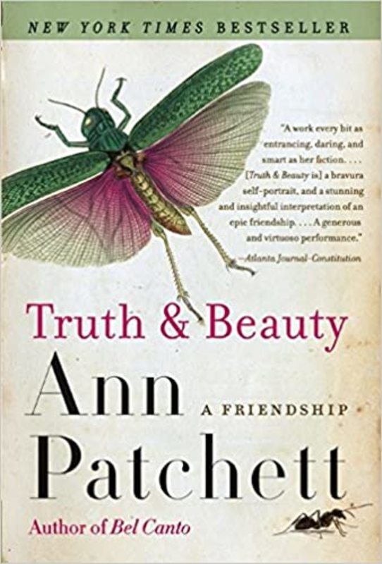 Book cover for "Truth and Beauty" by Ann Patchett