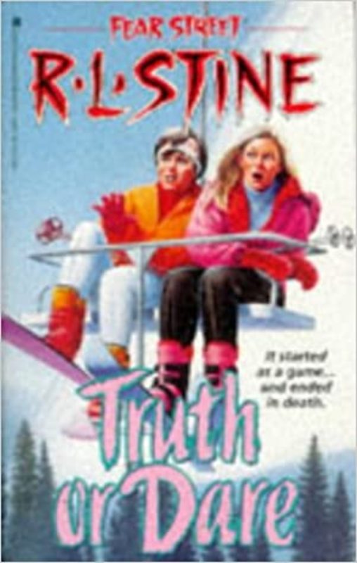 Book cover for "Truth or Dare" by R.L. Stine
