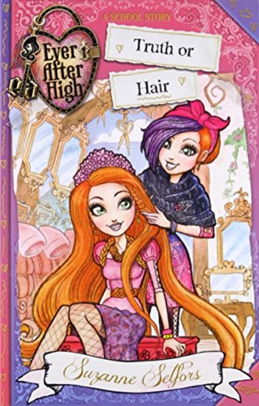 Book cover for "Truth or Hair" by Suzanne Selfors