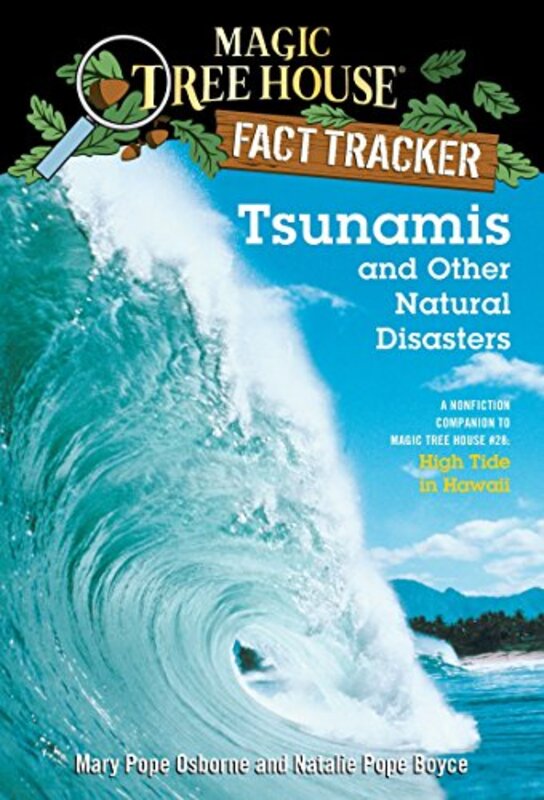 Book cover for "Tsunamis and Other Natural Disasters" by Mary Pope Osborne