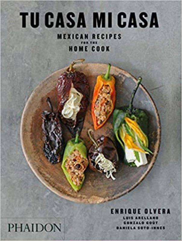 Book cover for "Tu Casa Mi Casa" by Enrique Olvera