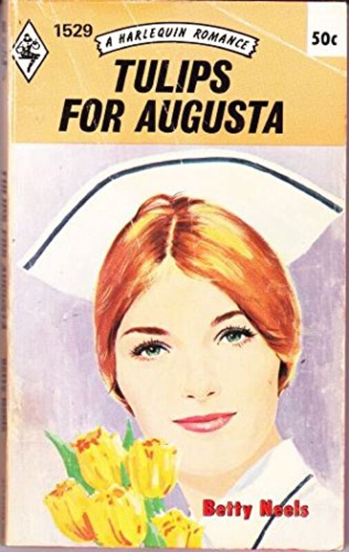 Book cover for "Tulips for Augusta" by Betty Neels