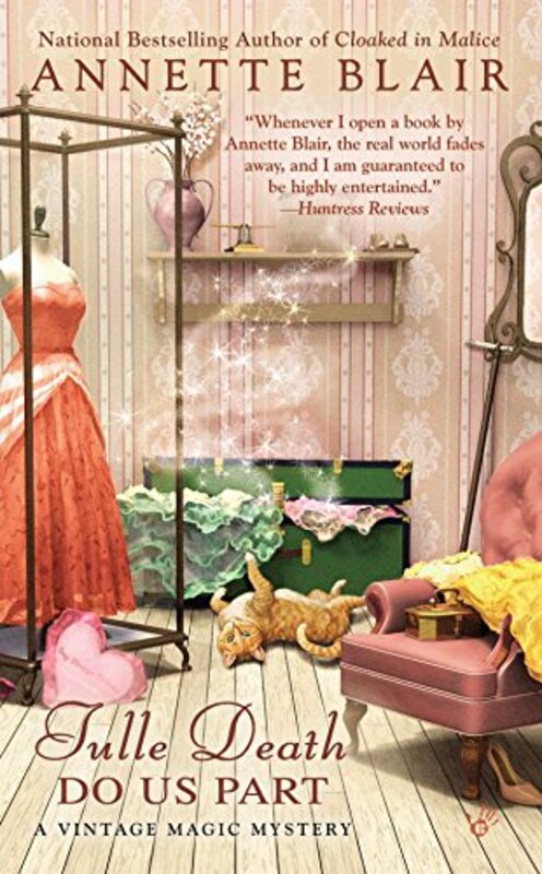 Book cover for "Tulle Death Do Us Part" by Annette Blair