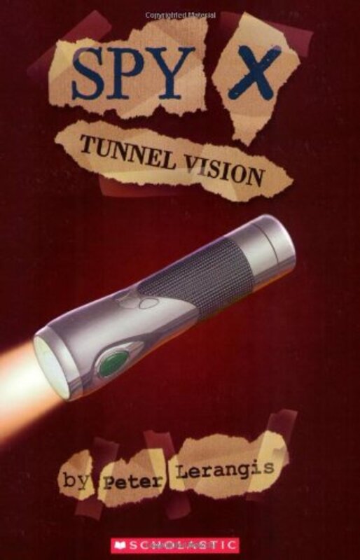 Book cover for "Tunnel Vision" by Peter Lerangis
