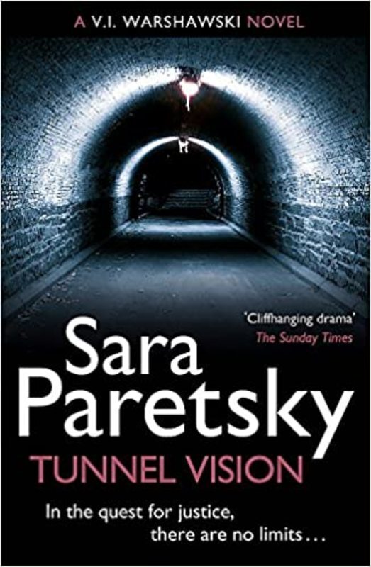 Book cover for "Tunnel Vision" by Sara Paretsky
