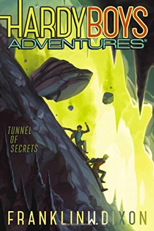 Book cover for "Tunnel of Secrets" by Franklin W Dixon