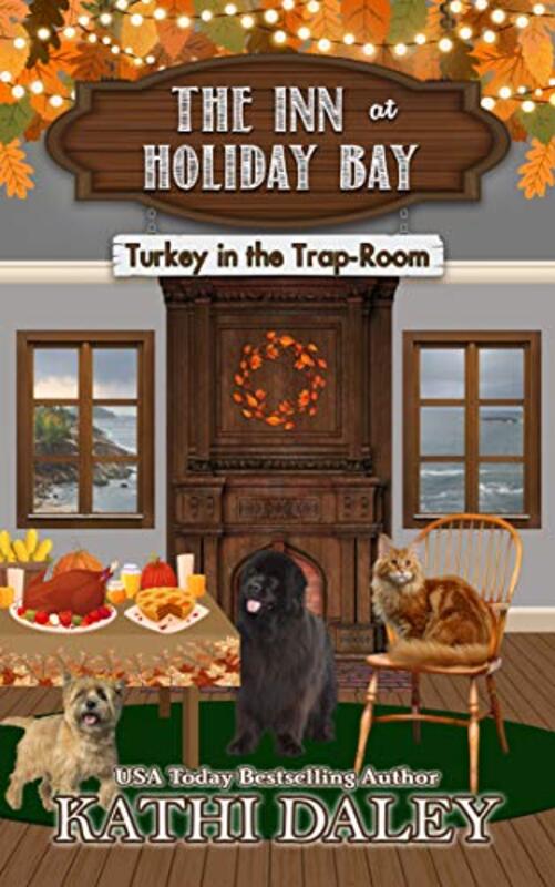 Book cover for "Turkey in the Trap Room" by Kathi Daley
