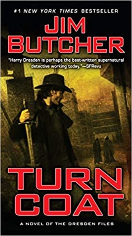 Book cover for "Turn Coat" by Jim Butcher