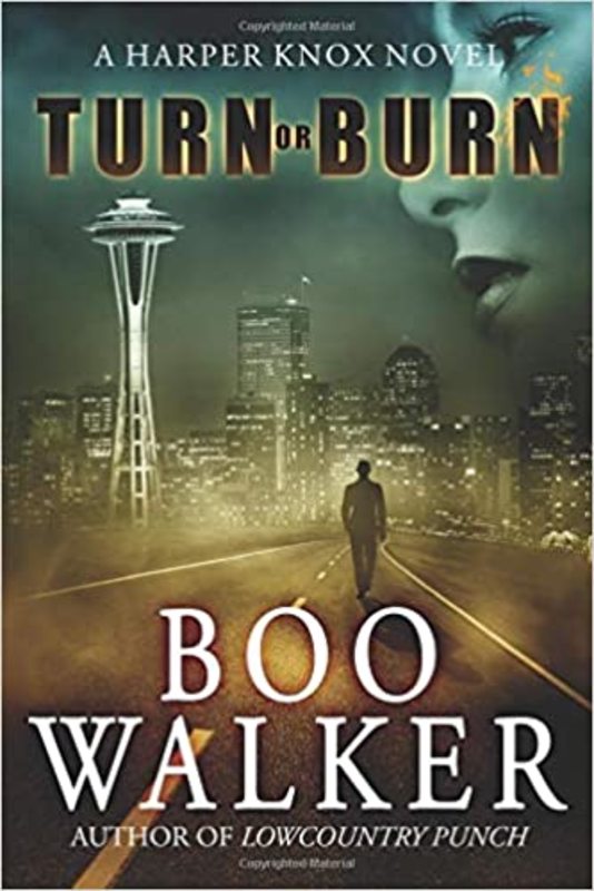 Book cover for "Turn or Burn" by Boo Walker