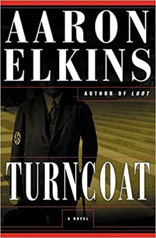 Book cover for "Turncoat" by Aaron Elkins