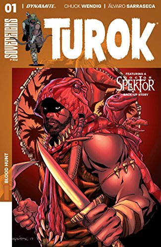 Book cover for "Turok #1" by Chuck Wendig