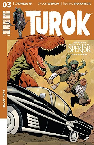 Book cover for "Turok #3" by Chuck Wendig