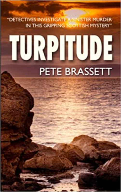 Book cover for "Turpitude" by Pete Brassett