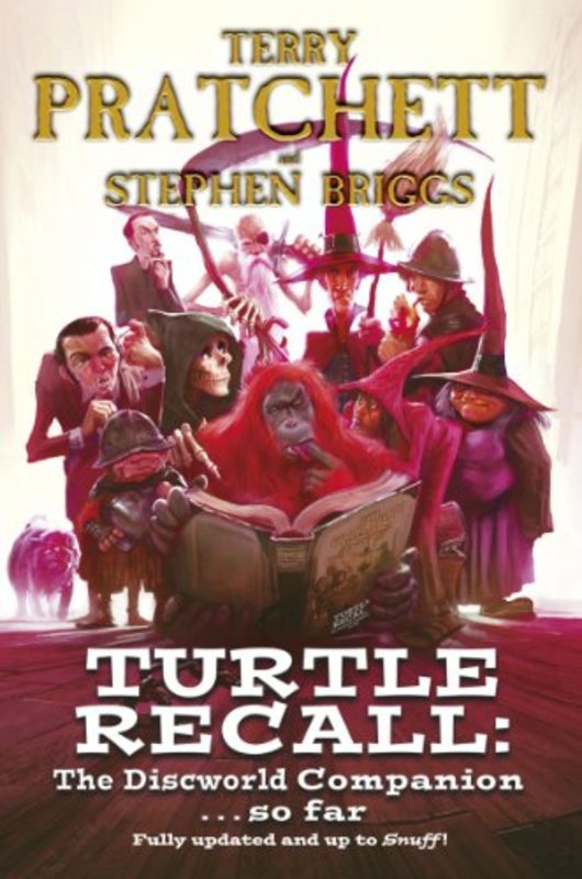 Book cover for "Turtle Recall" by Terry Pratchett