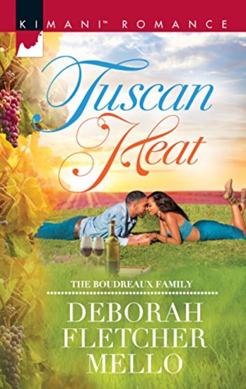 Book cover for "Tuscan Heat" by Deborah Fletcher Mello