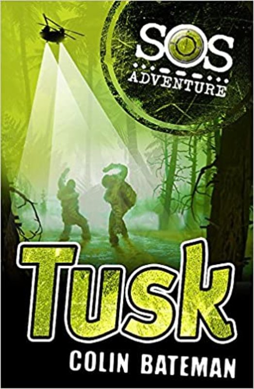 Book cover for "Tusk" by Colin Bateman