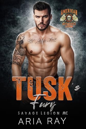 Book cover for "Tusk's Fury" by Aria Ray