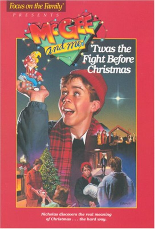 Book cover for "Twas the Fight Before Christmas" by Bill Myers