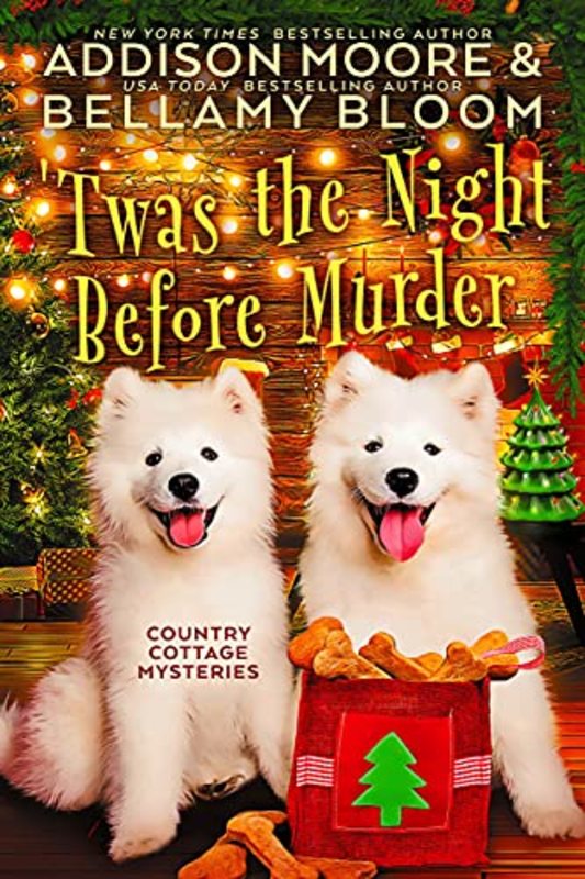 Book cover for "Twas the Night Before Murder" by Addison Moore