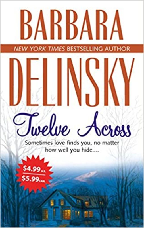 Book cover for "Twelve Across" by Barbara Delinsky