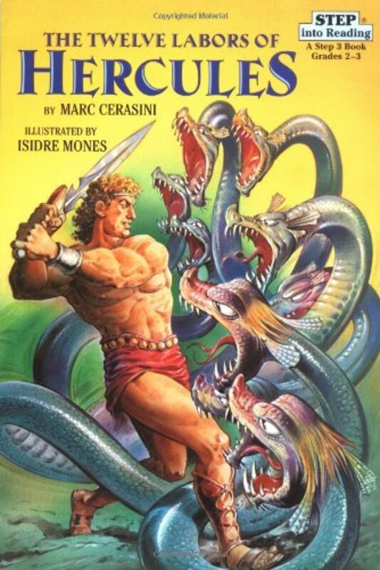Book cover for "Twelve Labors of Hercules" by Marc Cerasini