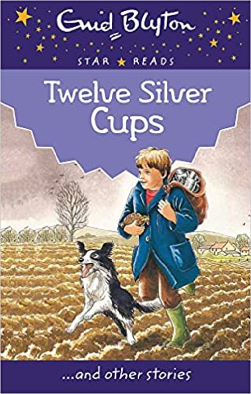 Book cover for "Twelve Silver Cups" by Enid Blyton