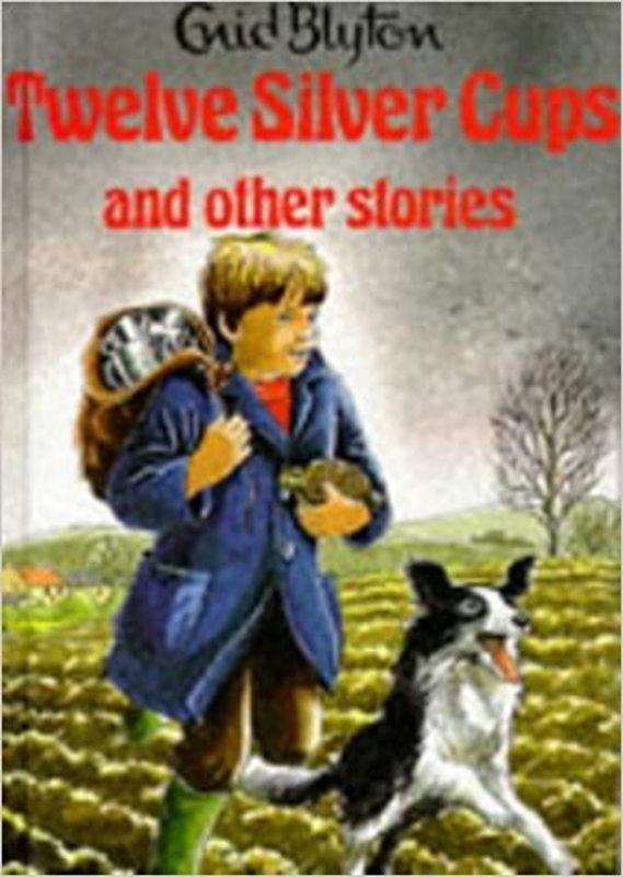 Book cover for "Twelve Silver Cups and Other Stories" by Enid Blyton