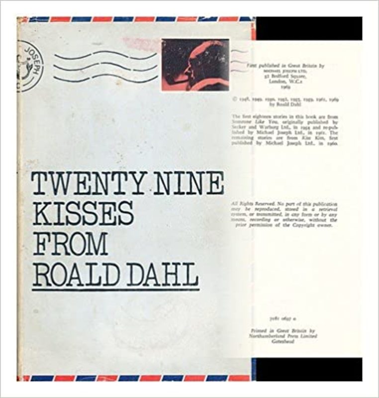 Book cover for "Twenty-Nine Kisses from Roald Dahl" by Roald Dahl