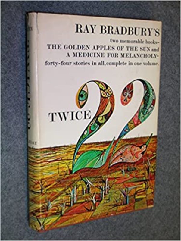 Book cover for "Twice 22" by Ray Bradbury