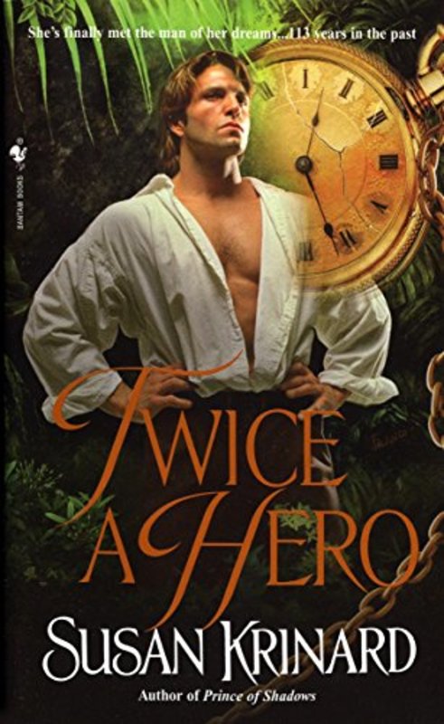 Book cover for "Twice a Hero" by Susan Krinard