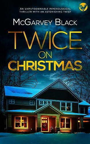 Book cover for "Twice on Christmas" by McGarvey Black