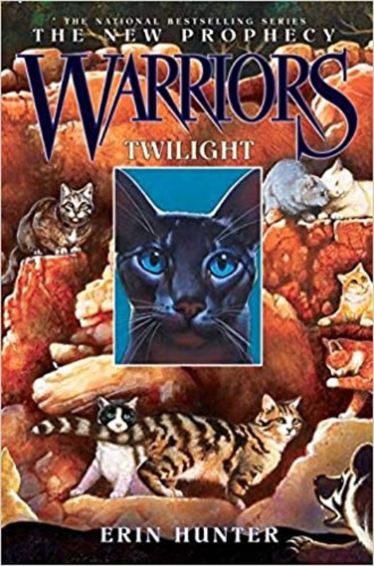Book cover for "Twilight" by Erin Hunter