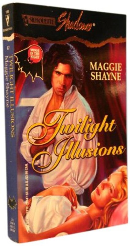 Book cover for "Twilight Illusions" by Maggie Shayne