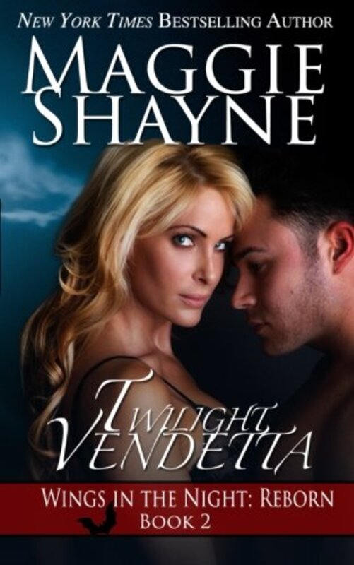 Book cover for "Twilight Vendetta" by Maggie Shayne