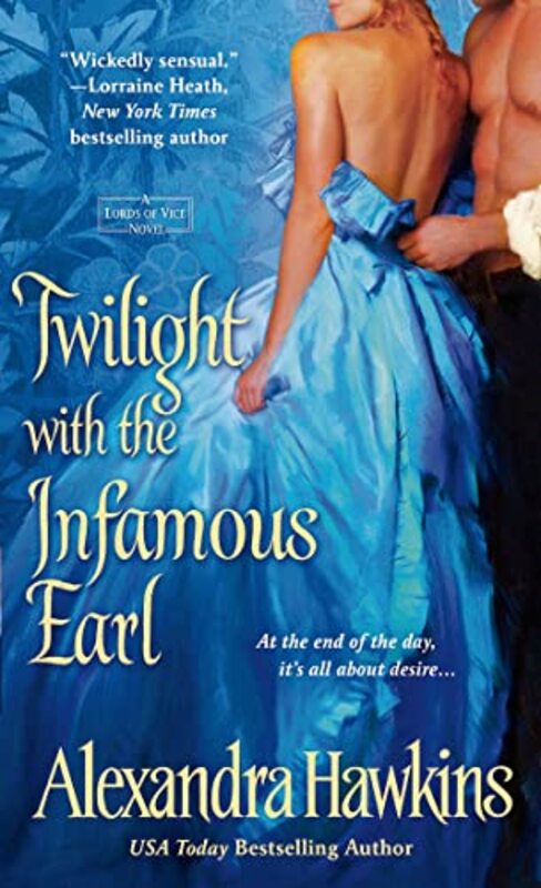 Book cover for "Twilight with the Infamous Earl" by Alexandra Hawkins