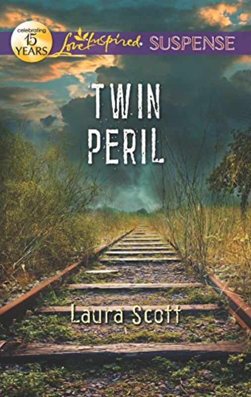 Book cover for "Twin Peril" by Laura Scott
