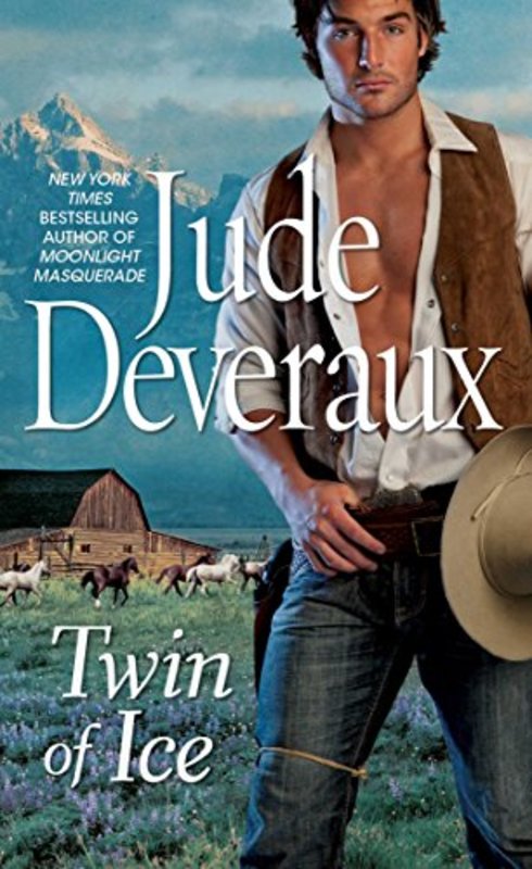 Book cover for "Twin of Ice" by Jude Deveraux
