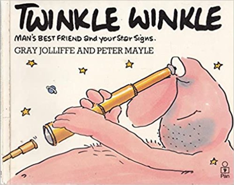 Book cover for "Twinkle Winkle" by Peter Mayle