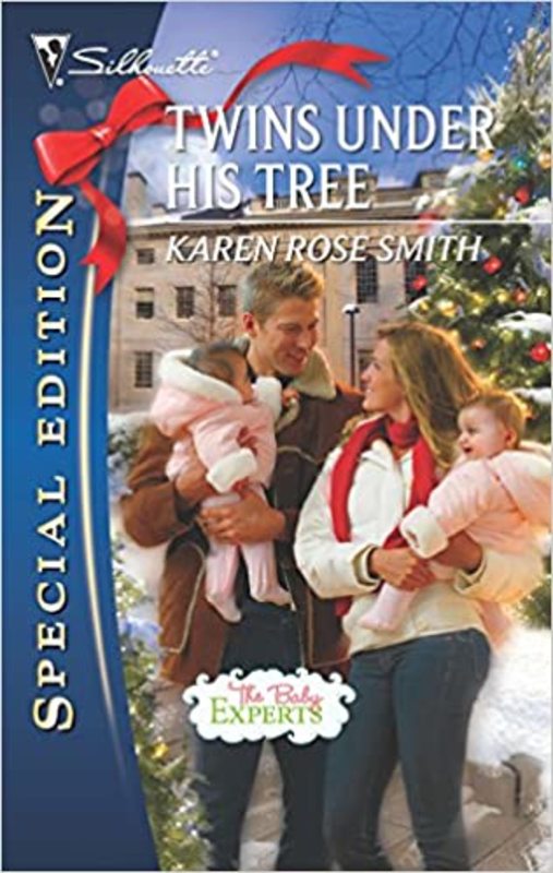 Book cover for "Twins Under His Tree" by Karen Rose Smith