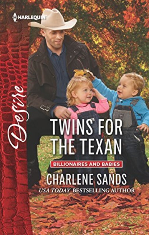 Book cover for "Twins for the Texan" by Charlene Sands
