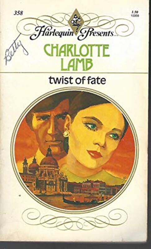 Book cover for "Twist of Fate" by Charlotte Lamb