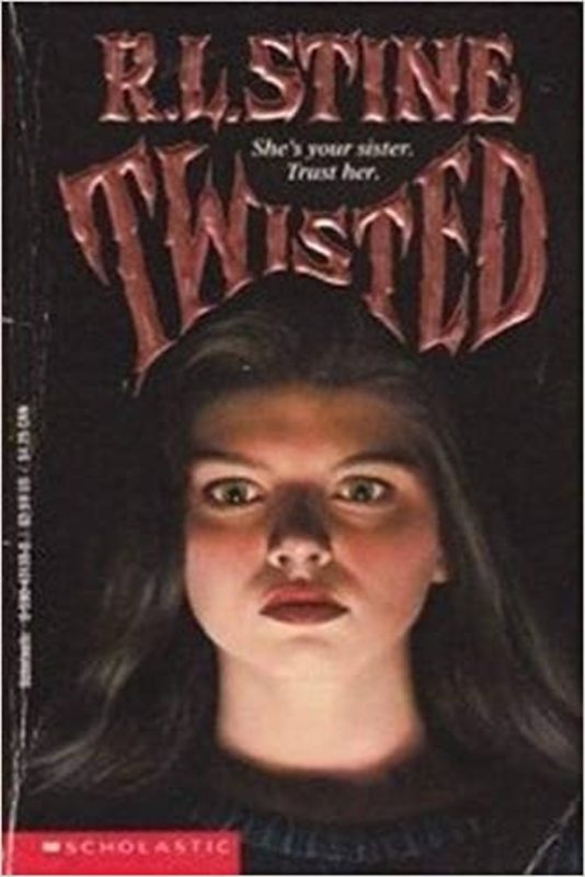 Book cover for "Twisted" by R.L. Stine