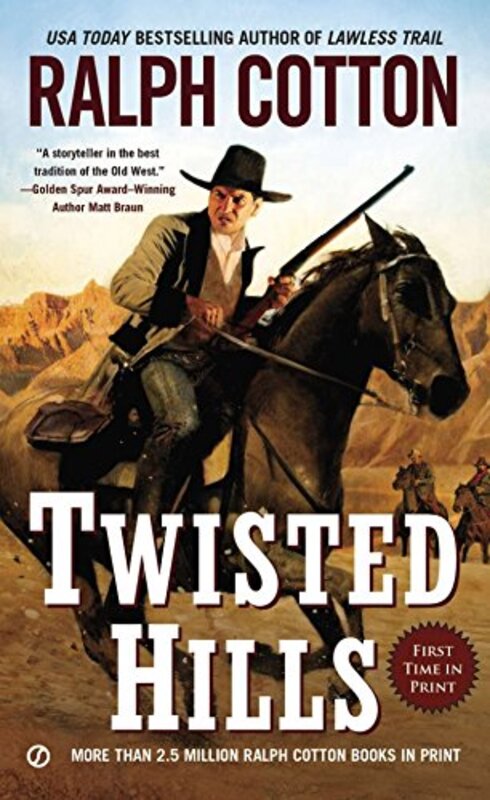 Book cover for "Twisted Hills" by Ralph Cotton